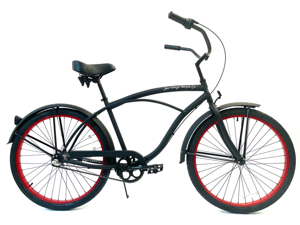 Men's 3 Speed Garnet - Matte Black