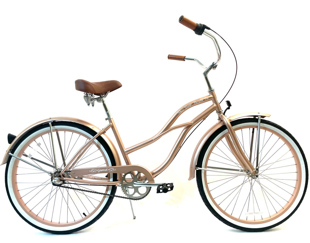 Women's Speed Garnet Rose Gold Beach Cruiser SELECT WHEEL
