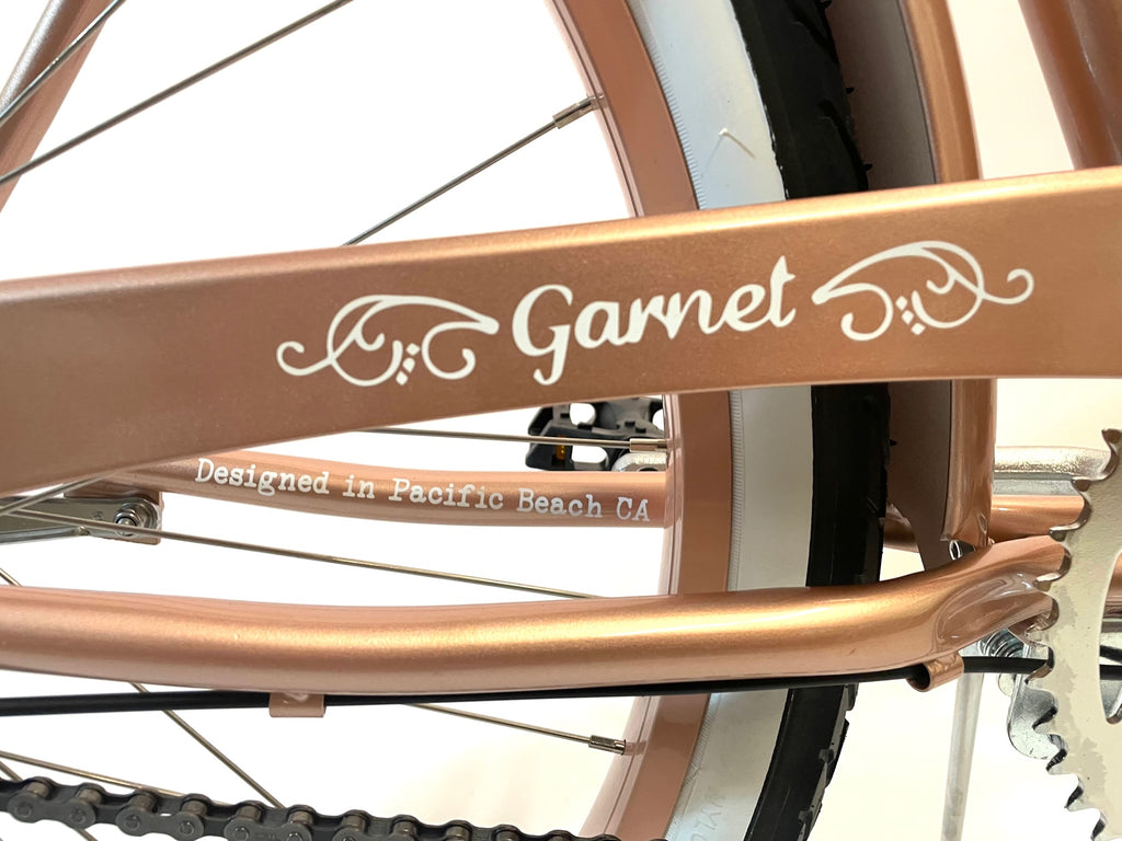 Womens bike rose online gold