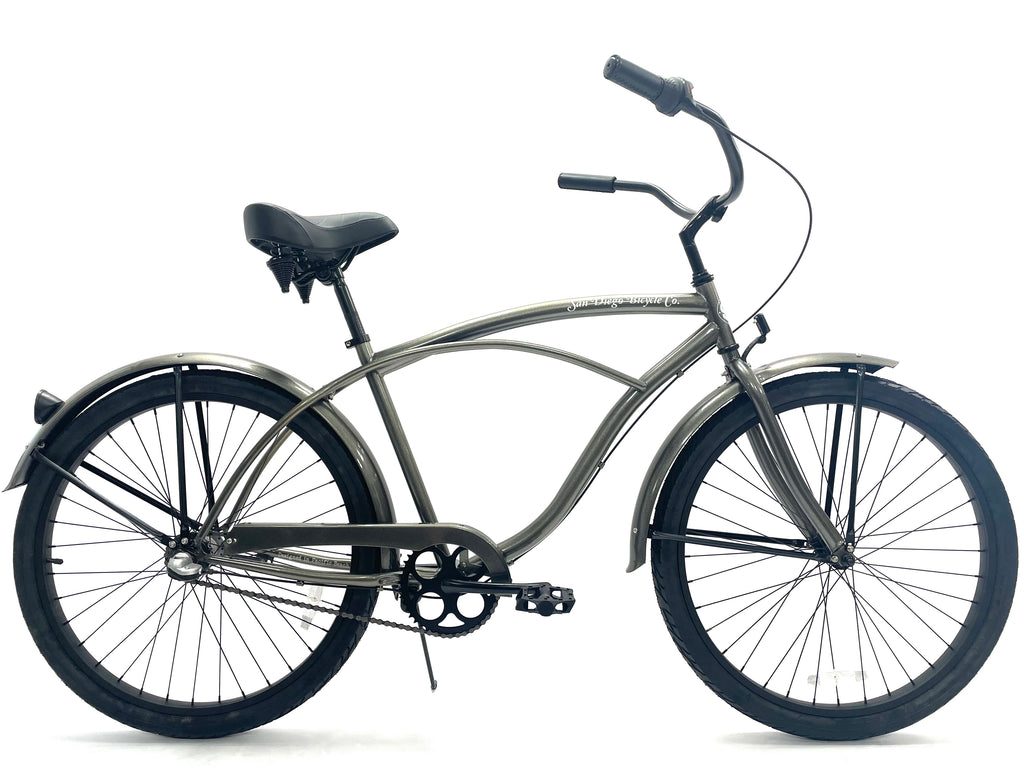 Men's Speed Garnet Glossy Grey Beach Cruiser – San Diego